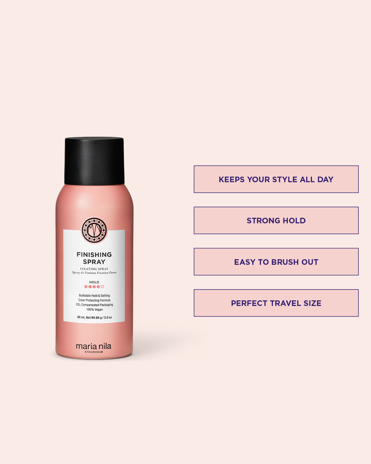 Maria Nila Finishing Spray 100 ml eigenschappen