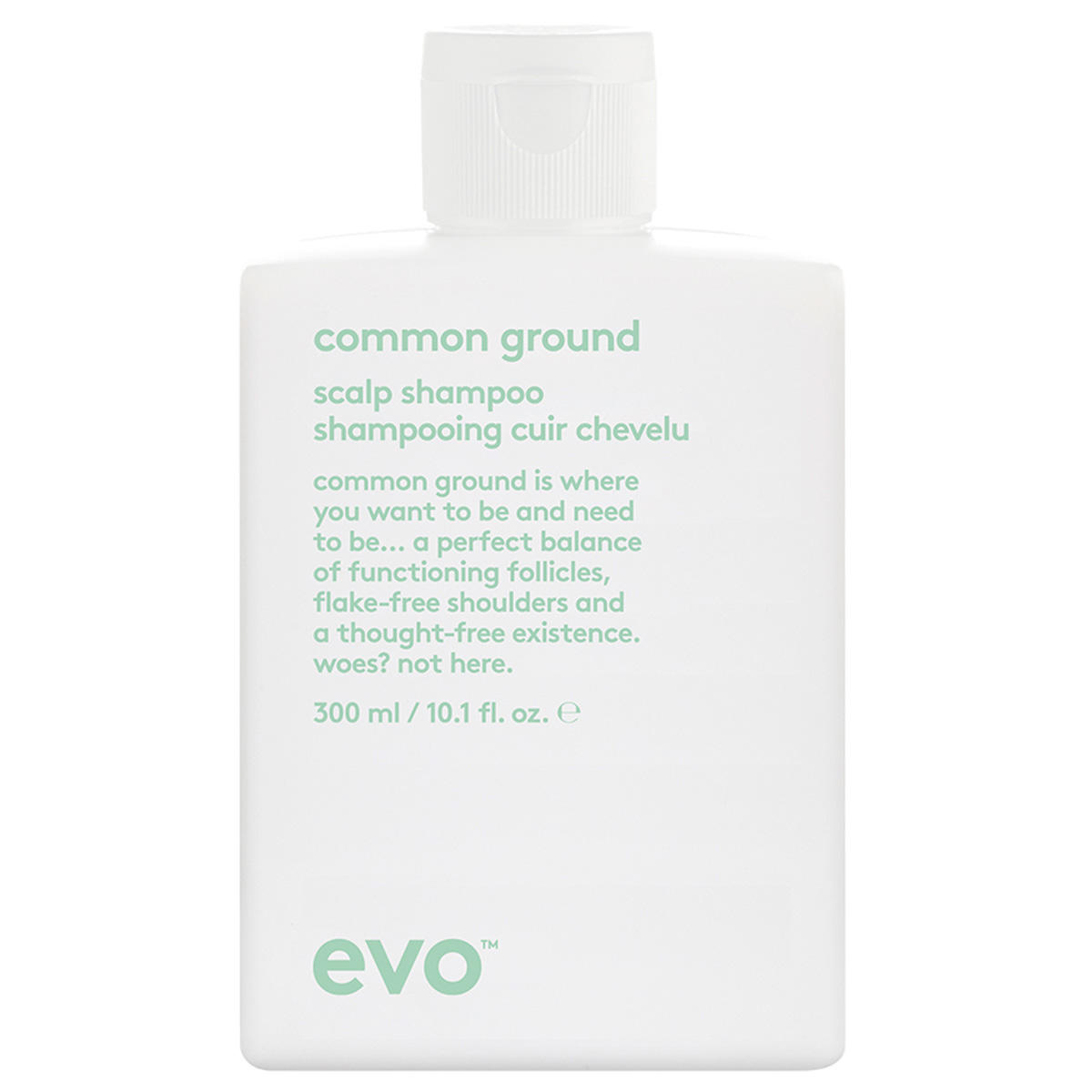 EVO Common Ground Scalp Shampoo - 300 ml - Voor gezonde hoofdhuid