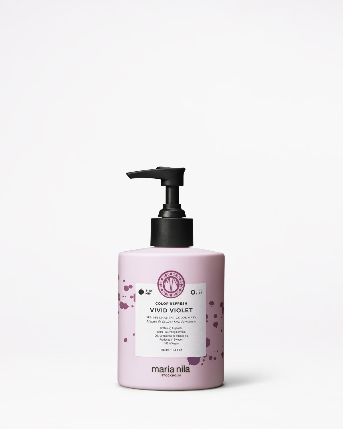 Maria Nila Colour Refresh Vivid Violet kleurmasker in 100 en 300 ml