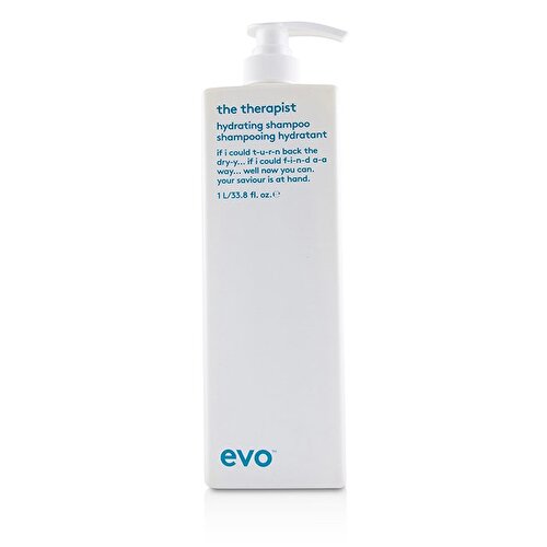 EVO The Therapist Hydrating Shampoo - 300 ml of 1000 ml - voor droog en beschadigd haar