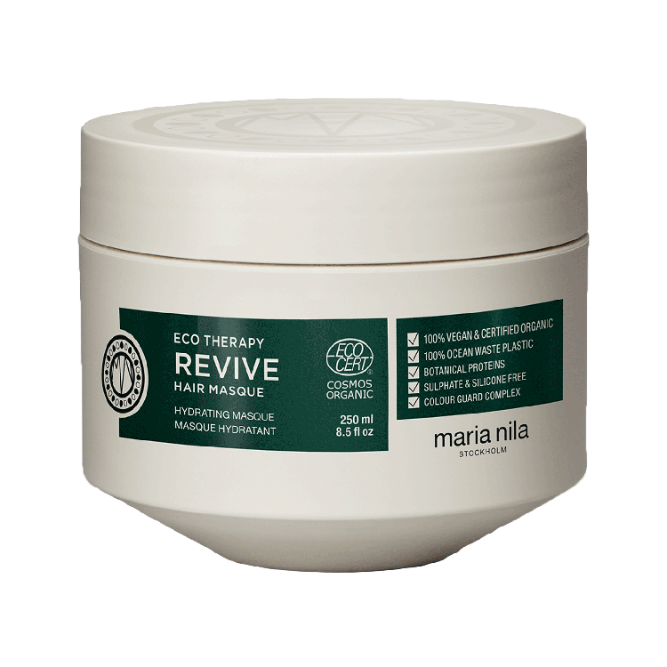MARIA NILA ECO THERAPY REVIVE MASQUE - 250ml - Botanische proteïne uit boerenkool, wortel & citroen
