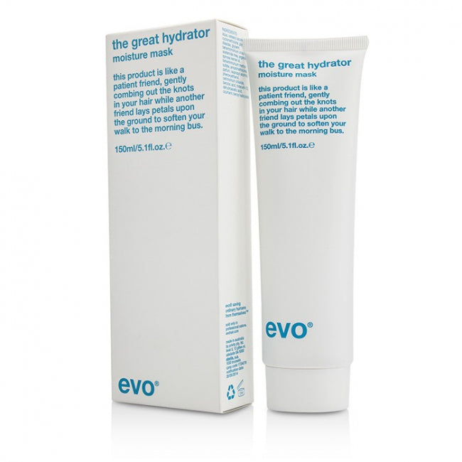 EVO The Great Hydrator Moisture Mask - 150 ml of 1000 ml - herstel je vochtbalans en natuurlijke glans