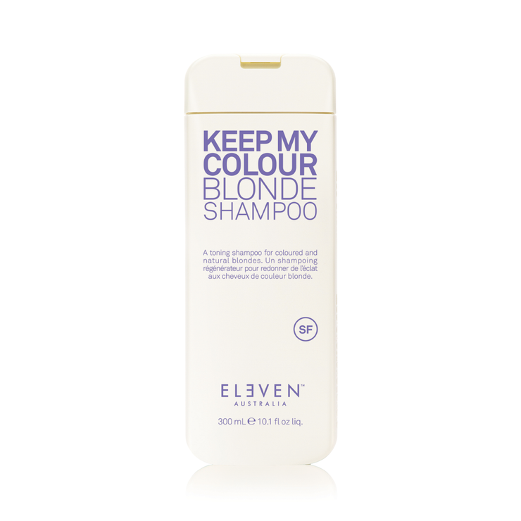 Eleven Keep My Colour Blonde Shampoo - 300 en 960 ml - Versterkt de frisse blonde tint en neutraliseert geeltinten