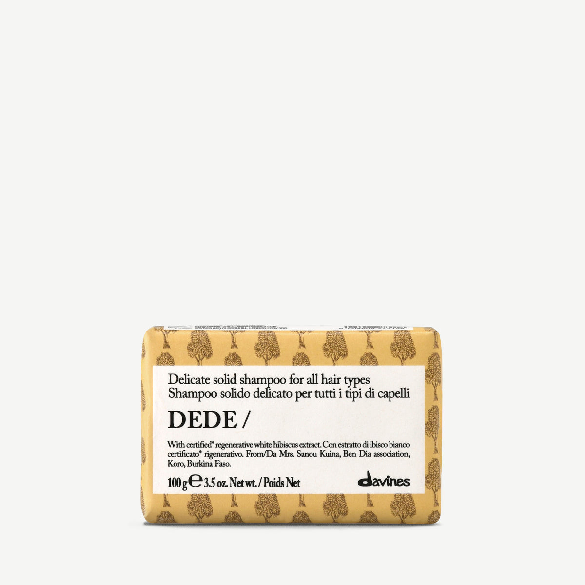 Davines DEDE Shampoo Bar 100 gram