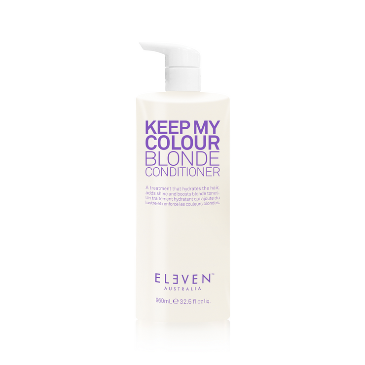 Eleven Keep My Colour Blonde Conditioner - 300 en 960 ml - Versterkt de frisse blonde tint en neutraliseert geeltinten