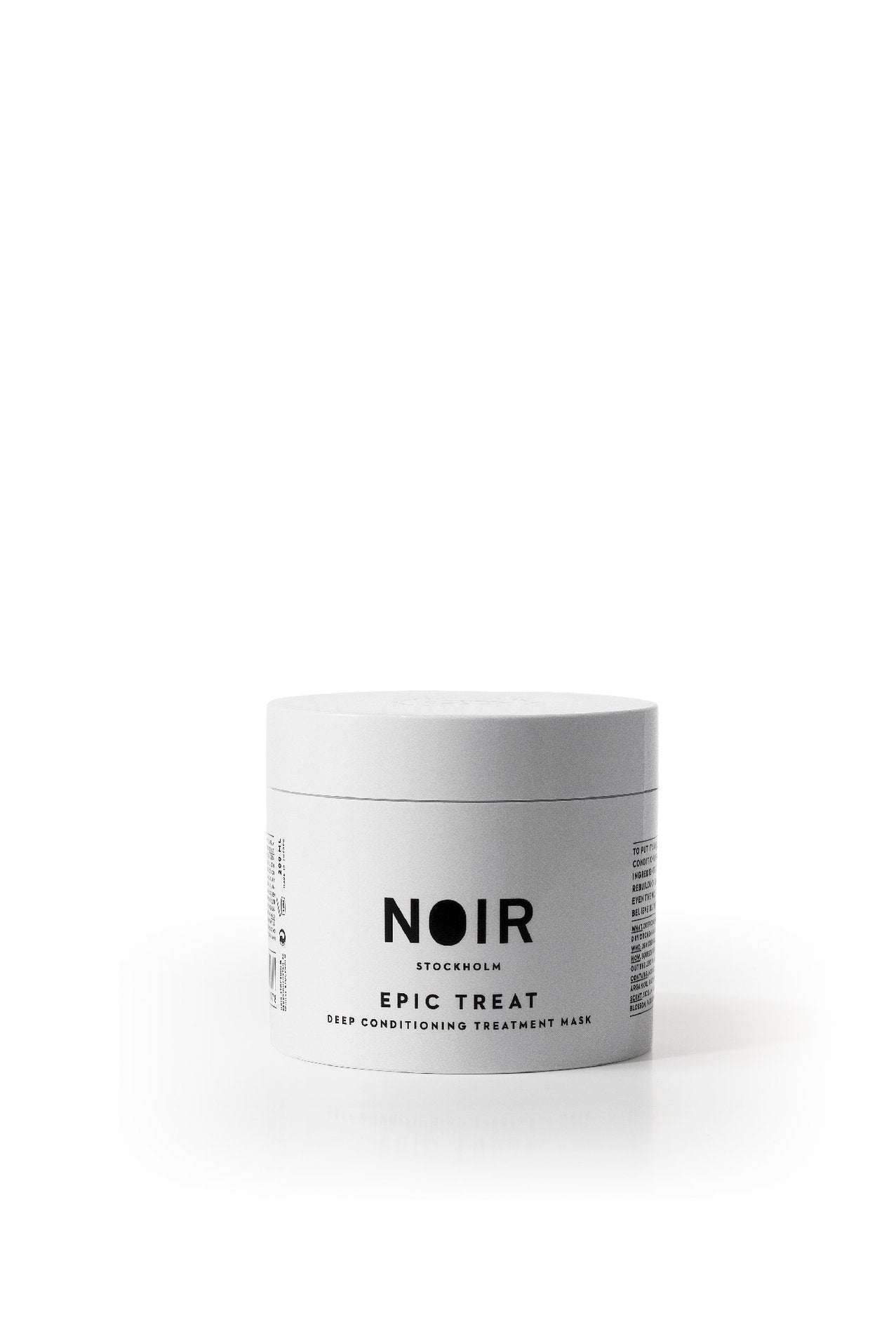 NOIR STOCKHOLM Epic Treat Deep Conditioning Mask - 200 ml - Zelfs de meest hopeloze haarbos kan gered worden
