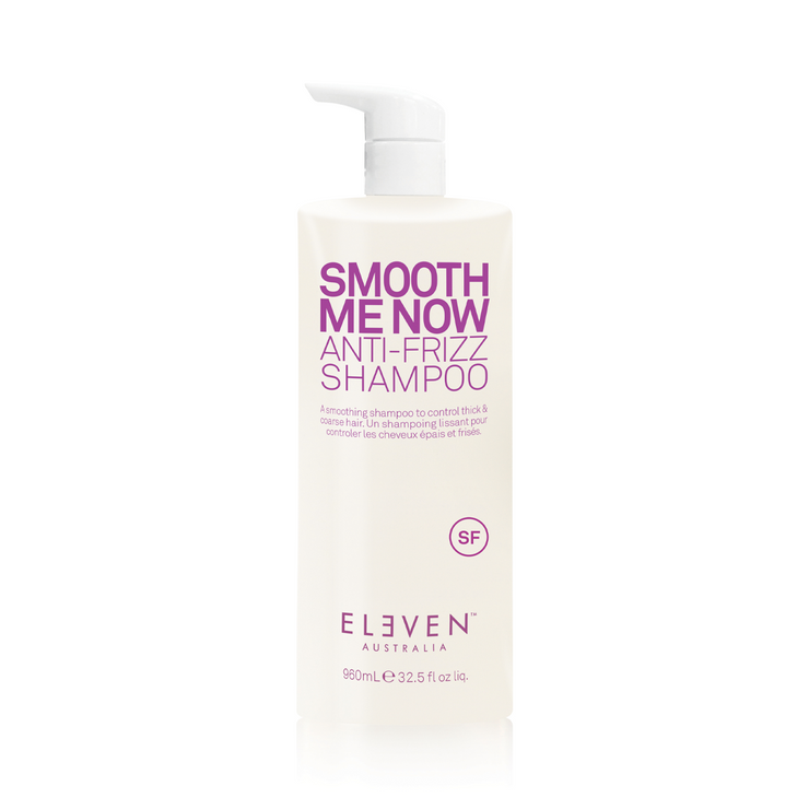 Eleven Smooth Me Now Anti Frizz Shampoo - 300 en 960 ml - Bestrijdt de belangrijkste oorzaken van pluizig en droog haar