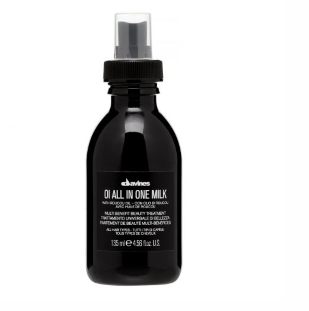 Davines OI All in One Milk - 135 ml - leave in spray, geeft glans en zachtheid, ontwart en conditioneert