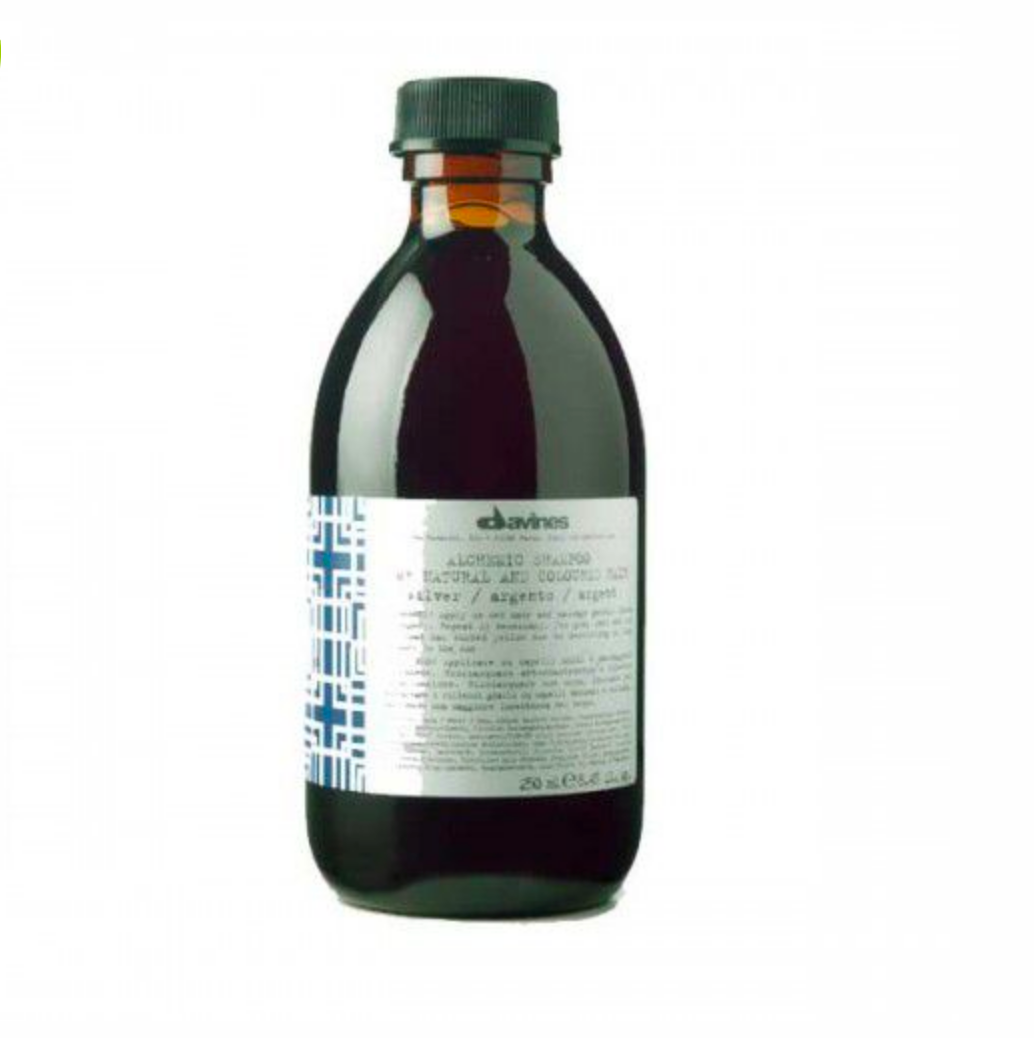 Davines Alchemic System Silver Shampoo -280 ml -voor platinablond, haar met highlights of grijs haar