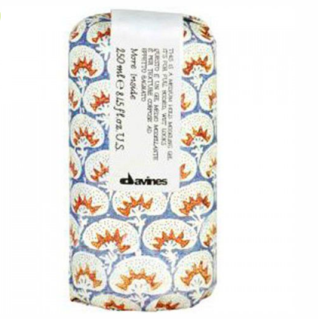 Davines More Inside Medium Hold Modelling Gel - 250ml - Geeft veel glans aan het haar.