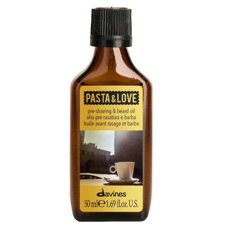 Davines Pasta & Love Pre-Shaving & Beard Oil - 50ml - Laat je scheerapparaat makkelijker over je huid glijdrn