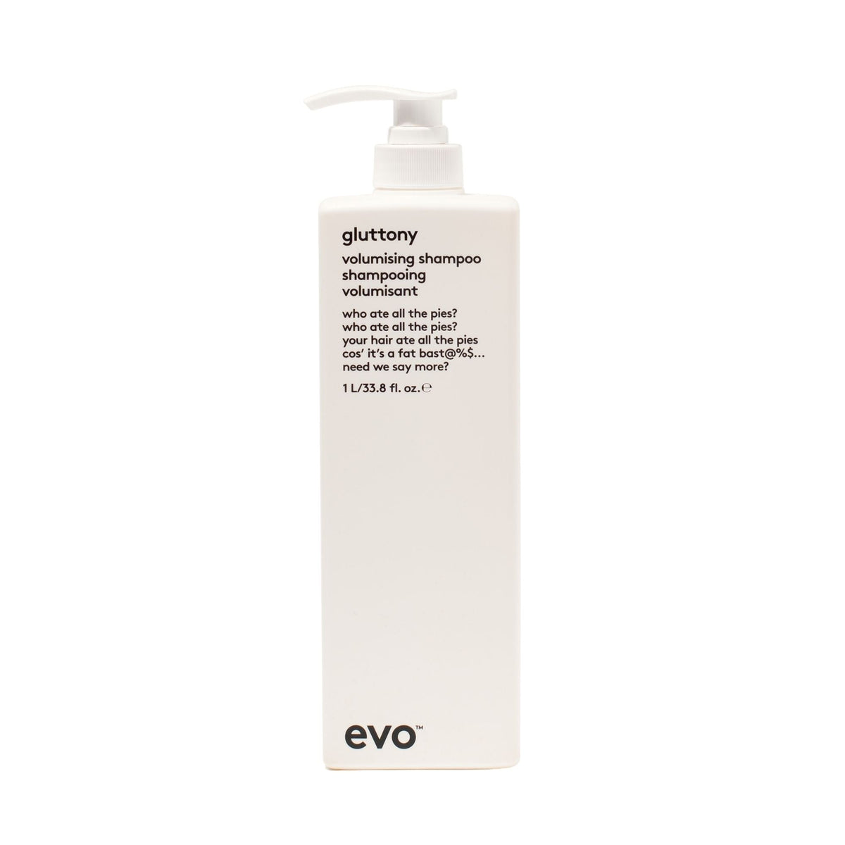 EVO Gluttony Volume Shampoo 1000 ml