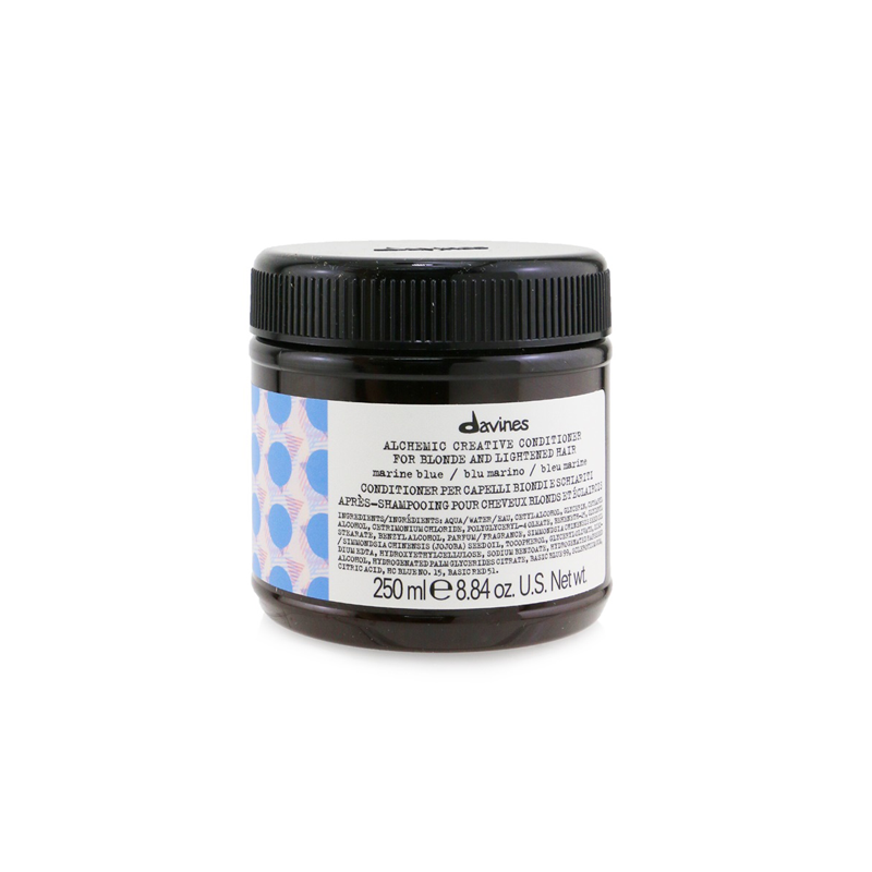 Davines Alchemic Creative Conditioners Denim Blue - 250 ml - Geschikt voor blond gekleurd haar