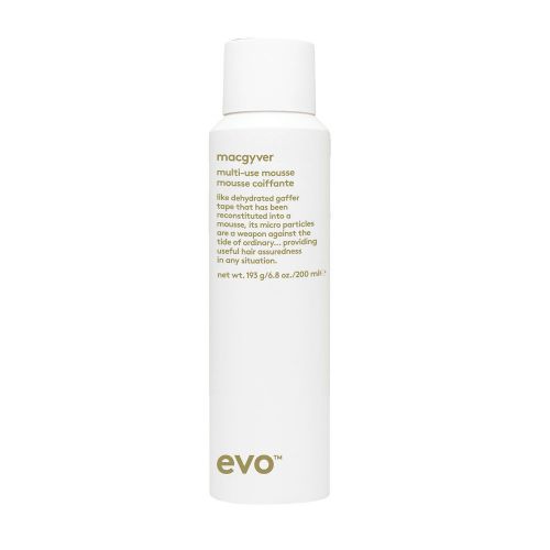 EVO MacGyver multi-use Mousse - 200 ml - Meer volume in je haar.