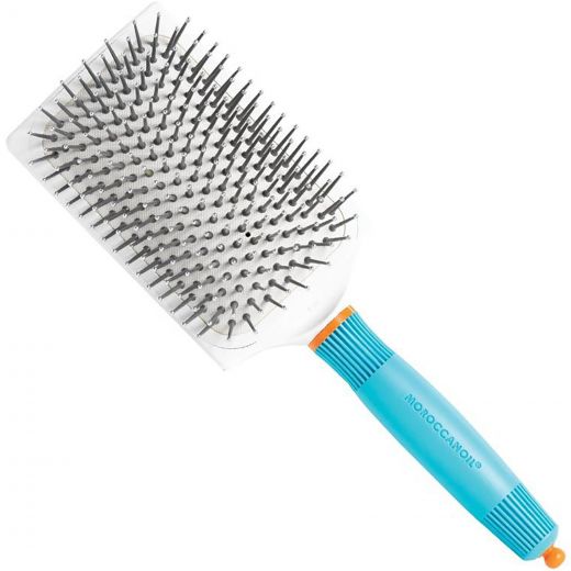 Moroccanoil Ceramic Padle Brush - W80 - houdt de warmte vn je föhn beter vast