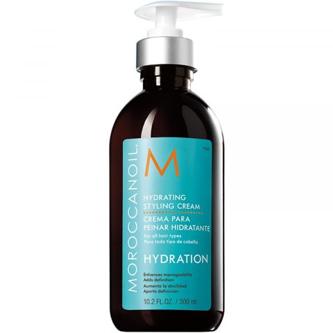 Moroccanoil Hydrating Styling Crème - 300 ml - hydrateert je haar en verwijderd pluis en kroezend verwijdert.