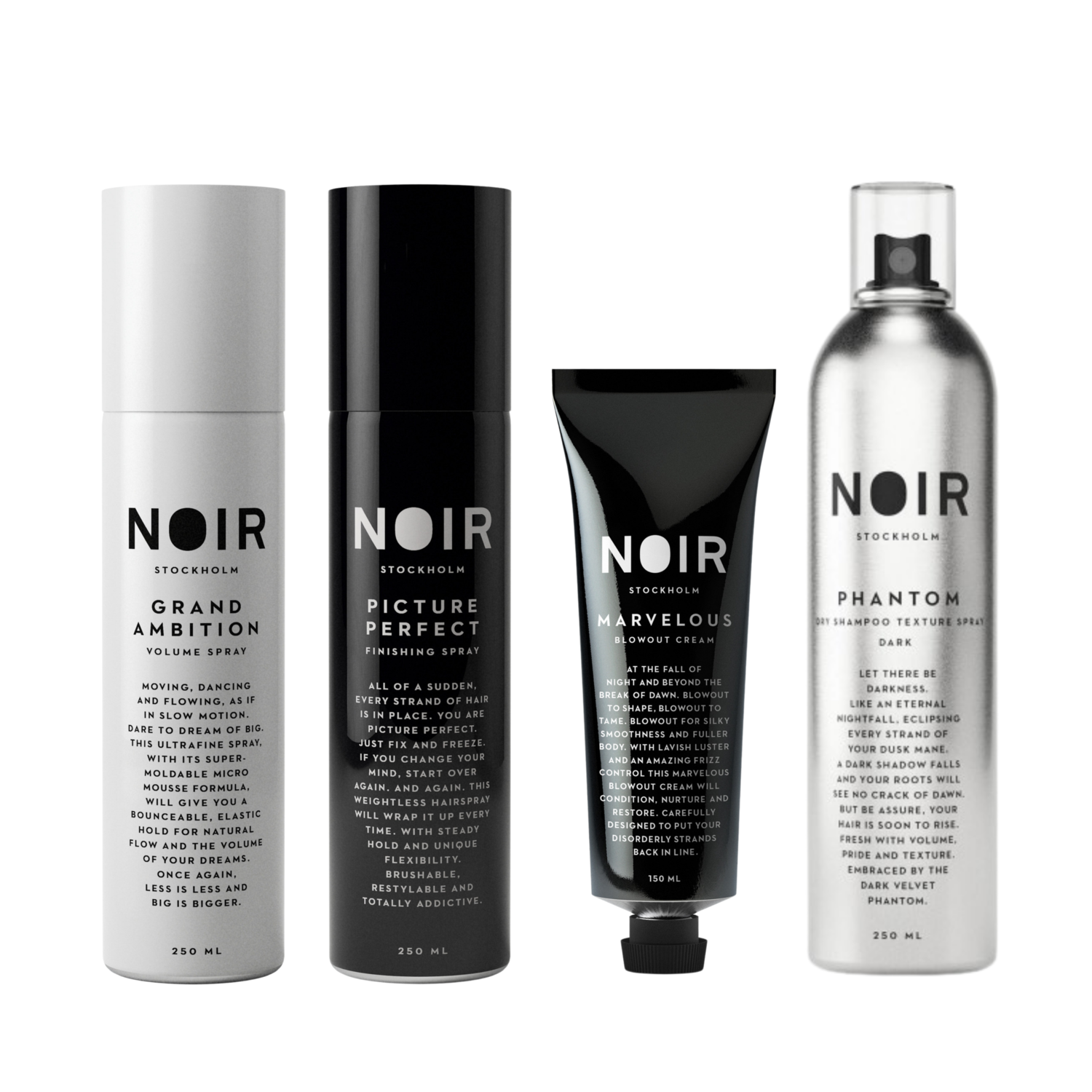 Noir Stockholm - A BOX OF VOLUME | Donker haar