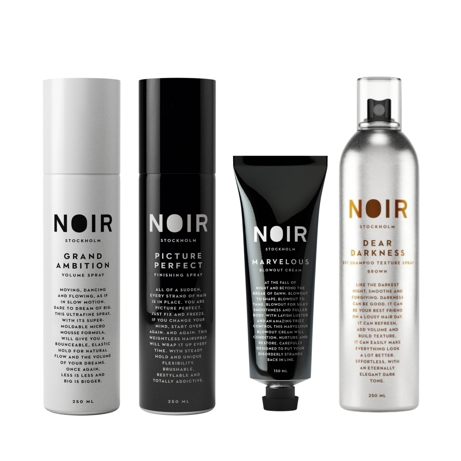 Noir Stockholm - A BOX OF VOLUME | Brunettes
