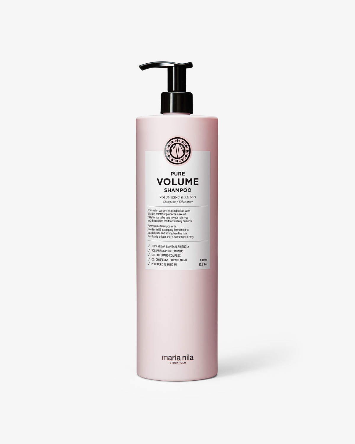 Maria Nila Pure Volume Shampoo 1000 ml pompfles