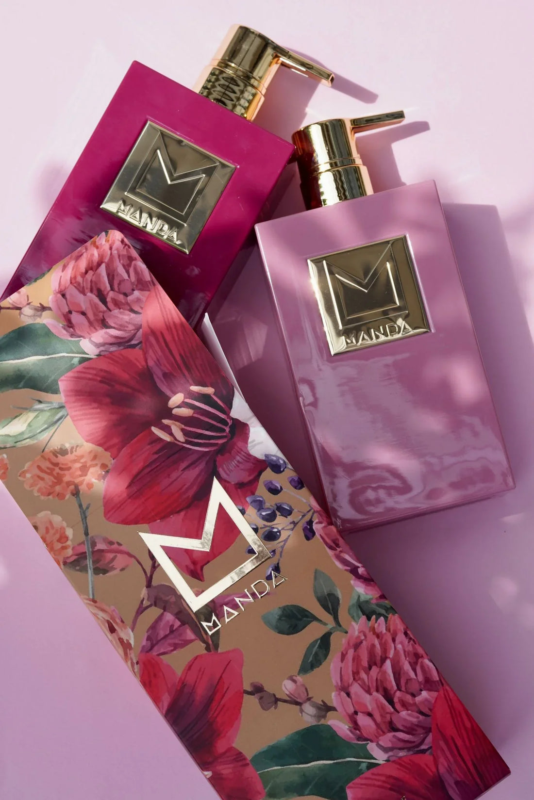 MANDA Big Love set - 2x 800 ml Shampoo & Conditioner