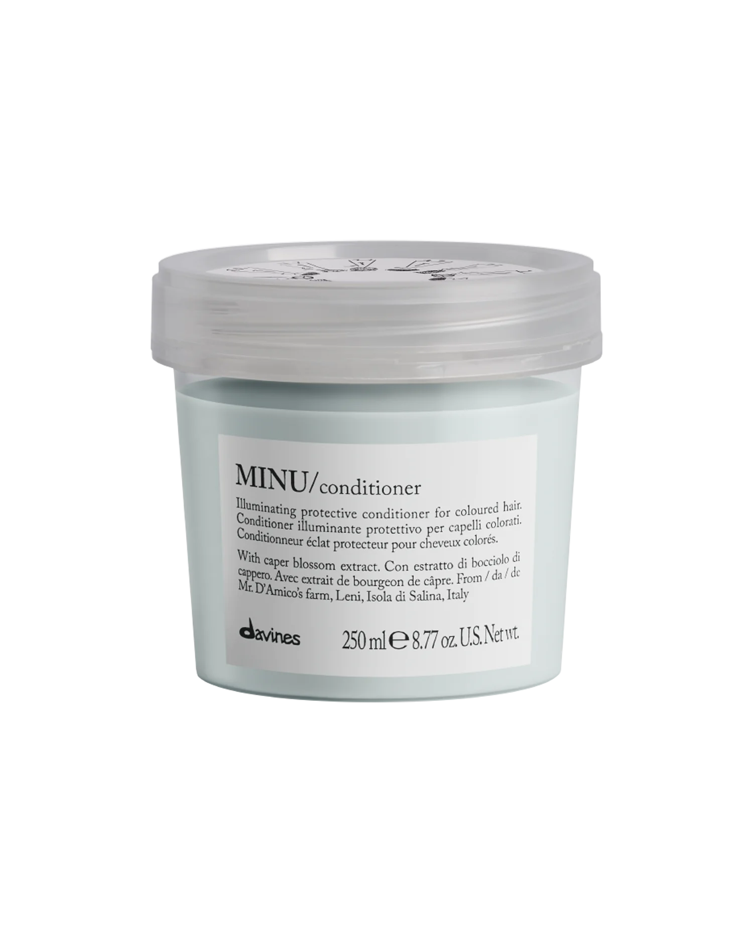 Davines MINU Conditioner - 250 ml - voor gekleurd haar