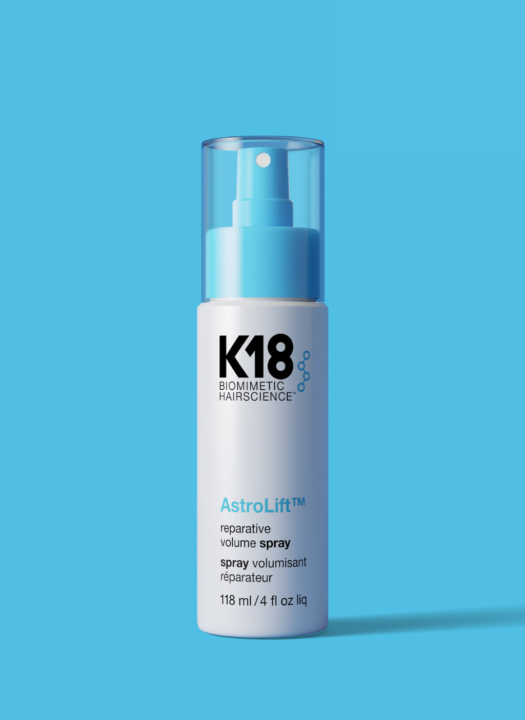 K18 AstroLift Reparative Volume Spray 118 ml fles
