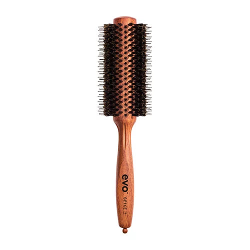 EVO Bruce Natural Bristle Brush - 22 mm, 28mm of 38 mm - voor mooi stijl en glad haar