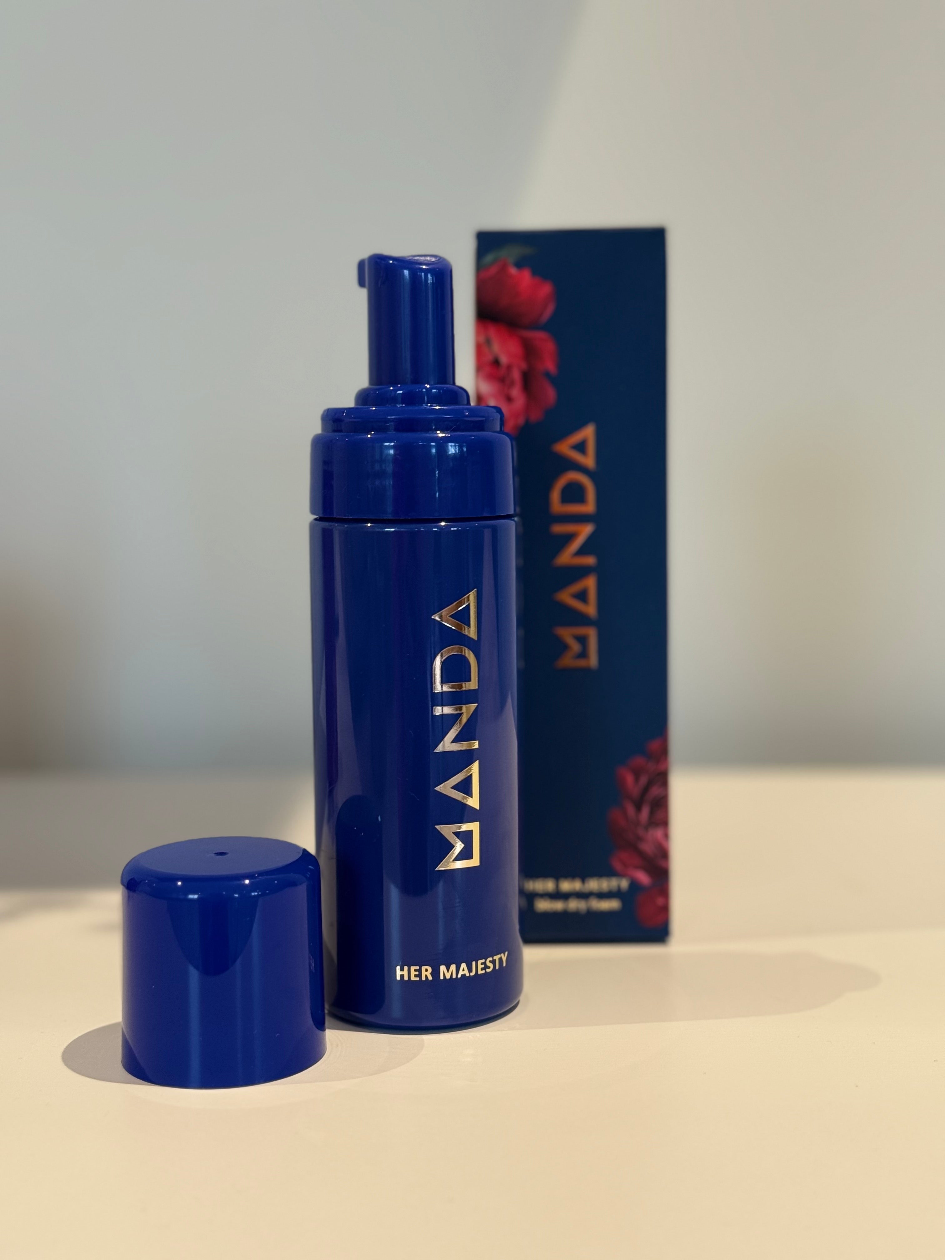 MANDA Her Majesty - Blow Dry Foam