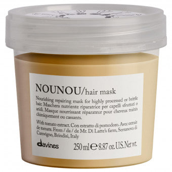 Davines NOUNOU Hair Mask - 250 ml - voor droog, broos en beschadigd haar