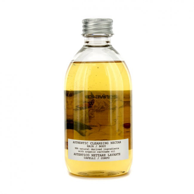 Davines Authentic Cleansing Nectar - 280 ml -  extra milde en hydraterende shampoo met een olieachtige textuur
