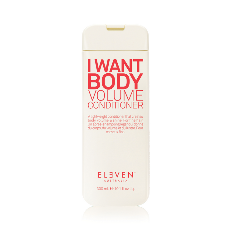 Eleven I Want Body Volume Conditioner - 300 en 960 ml - Geeft het haar body, zonder glans te verliezen