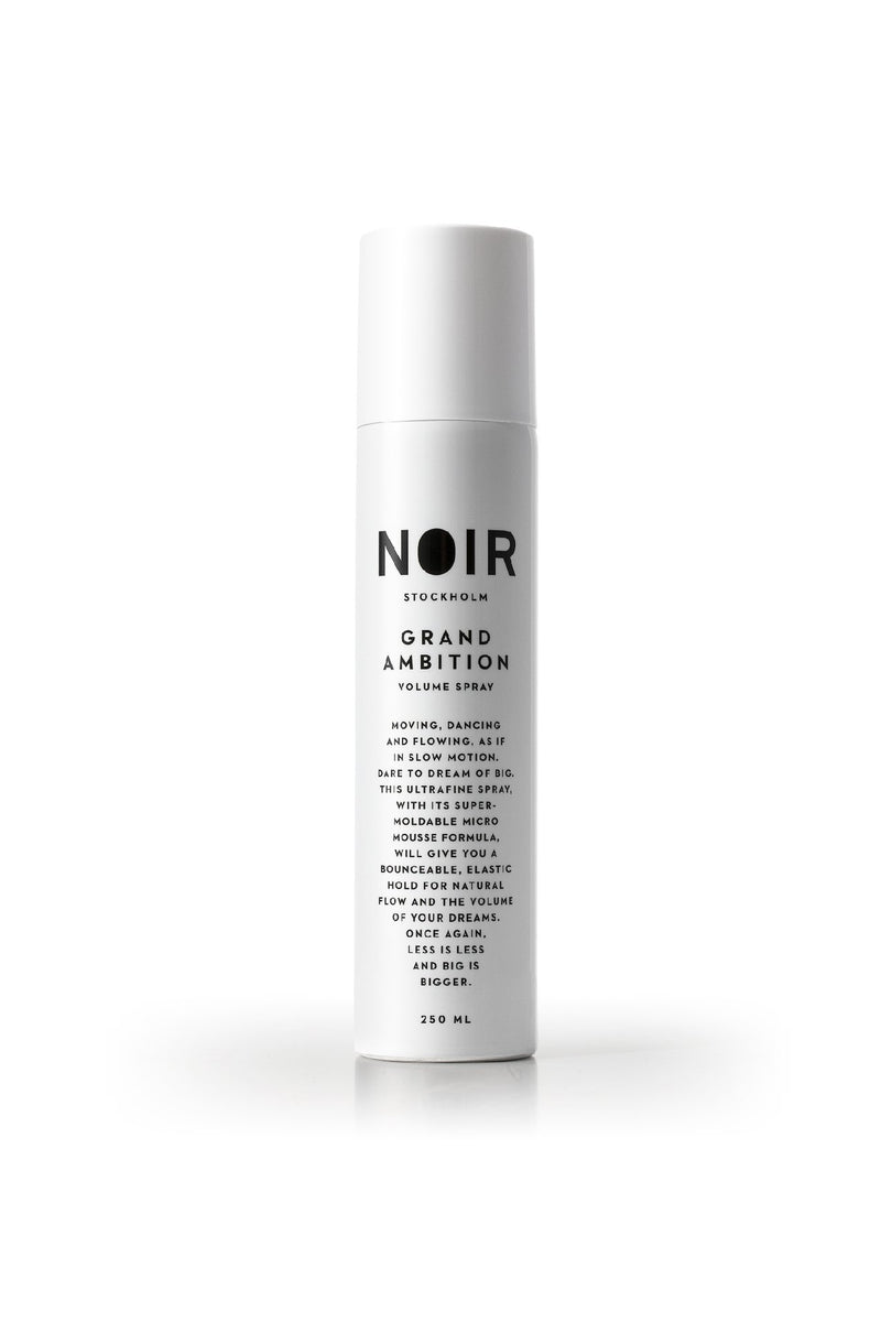 NOIR STOCKHOLM Grand Ambition Volume Spray - 250 ml - stevigheid van een mousse en de finishing  van een spray