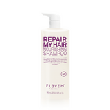 Eleven Repair My Hair Nourishing Shampoo - 300 en 960 ml - Een rijke shampoo die het haar maximaal voedt en herstelt