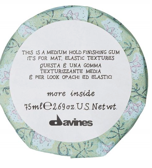 Davines More Inside Medium Hold Finishing Gum - 75ml - Vormbaar, structuur effect