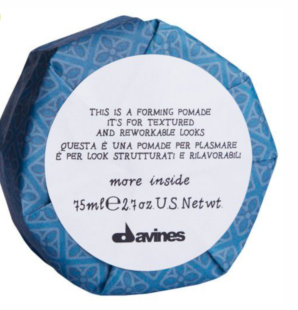 Davines More Inside Forming Pomade - 75ml - onzichtbare hold, niet vet of plakkerig