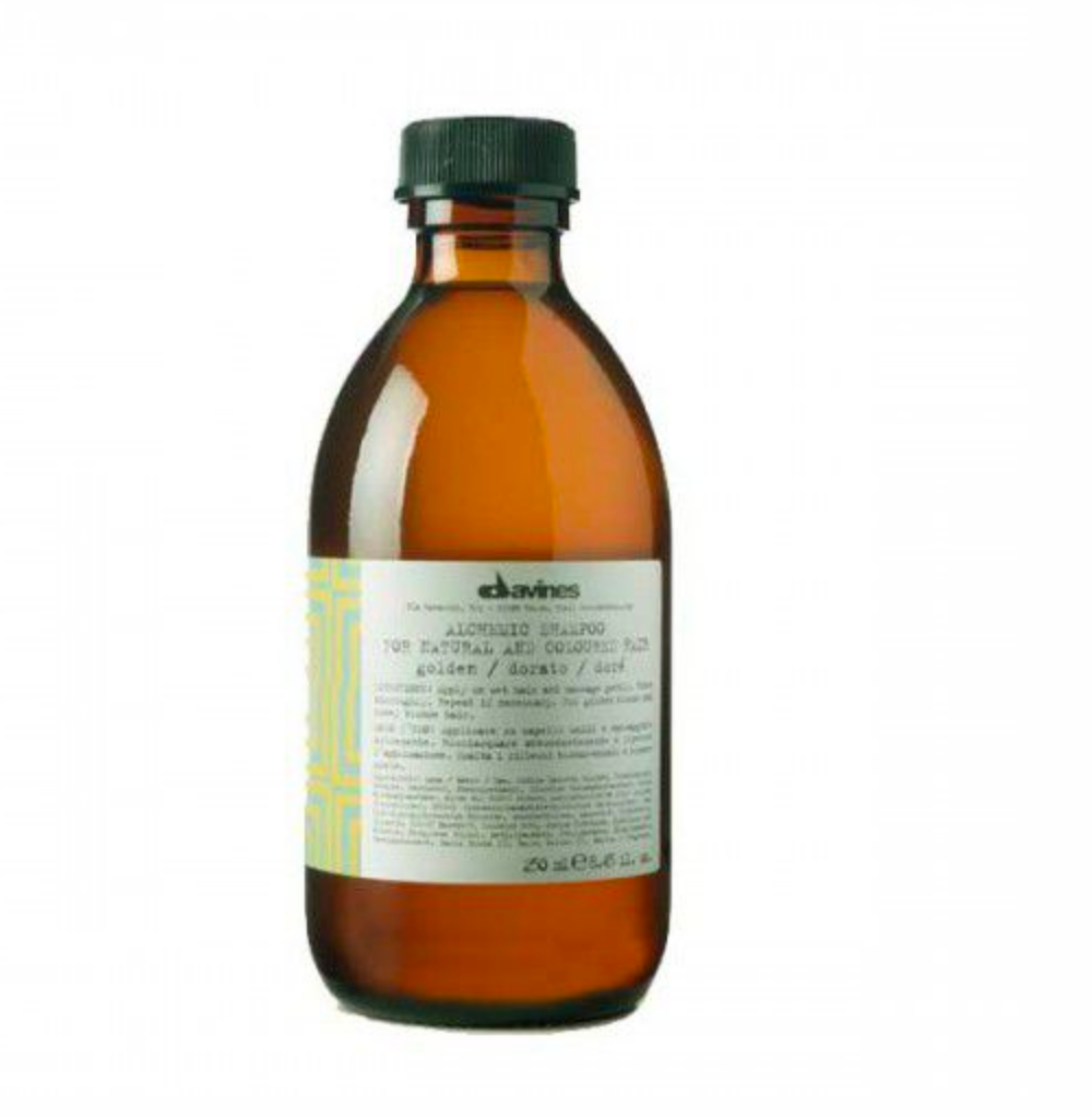 Davines Alchemic System Golden Shampoo - 280 ml - voor goudblond en honingblond haar - 280ml
