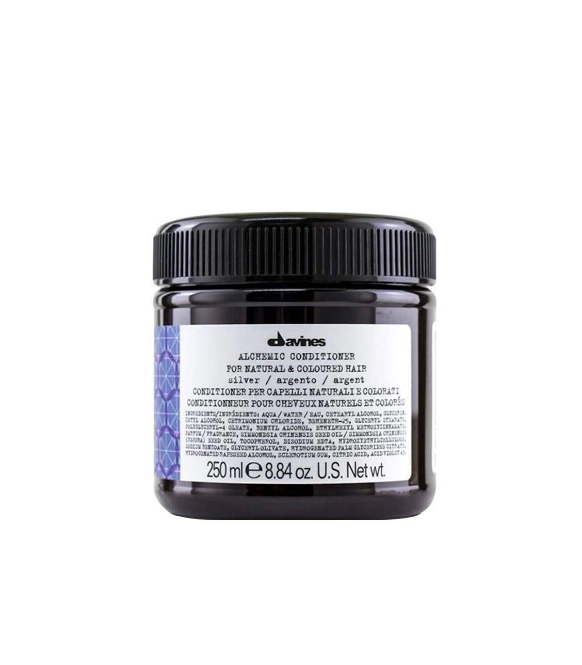 Davines Alchemic System Silver Conditioner - 250 ml - voor platinablond, haar met highlights of grijs haar