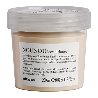 Davines NOUNOU Conditioner - 250 ml - herstelt de volheid van gekleurd haar