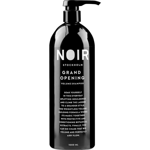 NOIR STOCKHOLM Grand Opening Shampoo - 250 ml of 1000 ml - Volume shampoo, Parabeenvrij, Dierproefvrij en Vegan