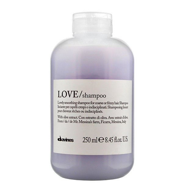 Davines LOVE Smoothing Shampoo - 250 ml - maak weerbarstig haar weer handelbaar